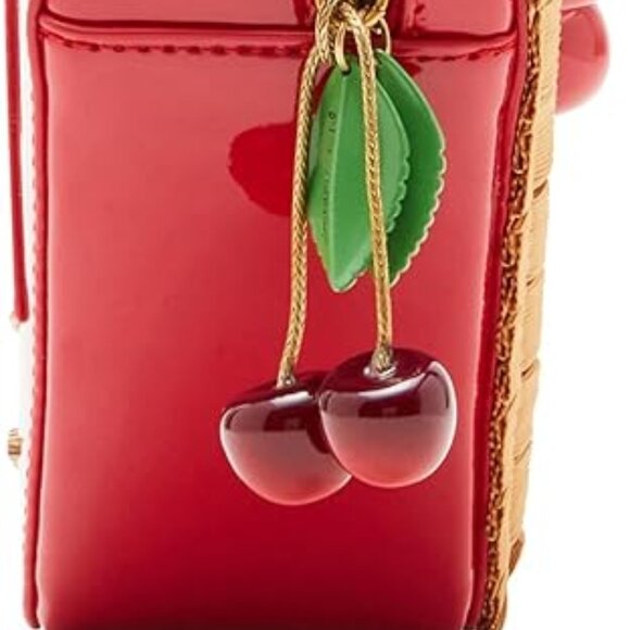 Betsey Johnson Kitsch Sweet As Cherry Pie Crossbody Bag New Sealed - Picture 5 of 16